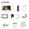 Bcom Smart Access Control System 4 Wire Video Interphone Videophone Intercomunicador Waterproof Visual Doorbel